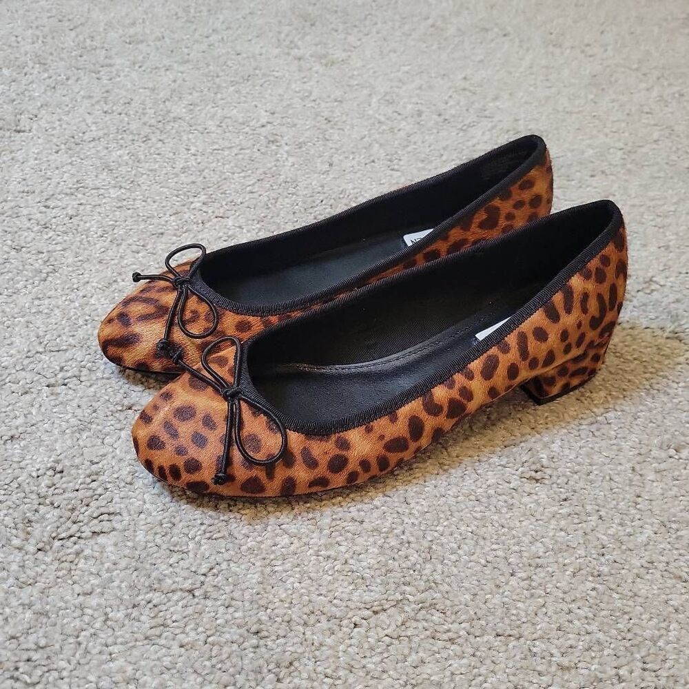 Steve Madden Women's Cherish Leopard Pump Size 9.5